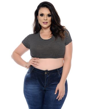 Top-Cropped-Striped-Plus-Size