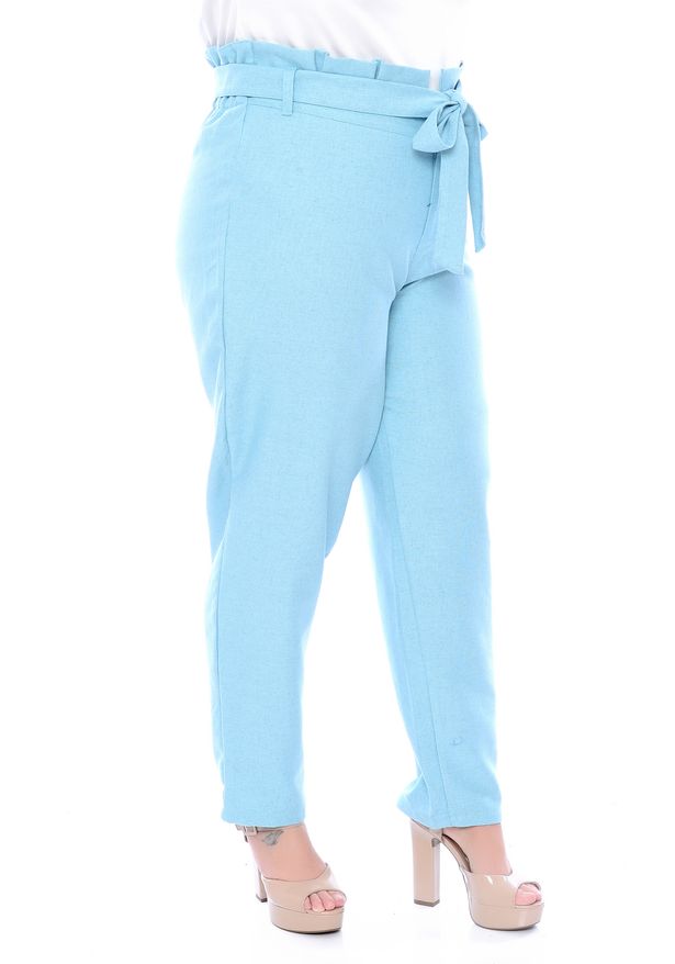 calça de linho plus size