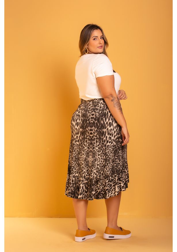 saia animal print plus size