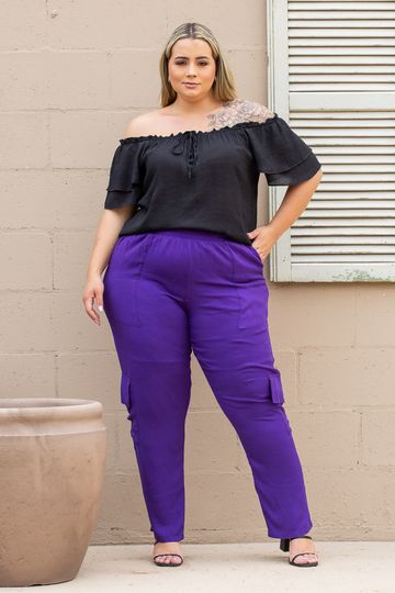 Calca-Skinny-Ingrid-Plus-Size-ROXO Calca-Skinny-Ingrid-Plus-Size-ROXO