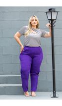 Calca-Skinny-Ingrid-Plus-Size-ROXO Calca-Skinny-Ingrid-Plus-Size-ROXO