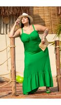 Vestido-Longo-Corpete-Maine-Plus-Size-VERDE Vestido-Longo-Corpete-Maine-Plus-Size-VERDE