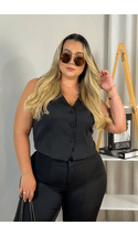 Colete-Alfaiataria-Venetta-Plus-Size-PRETO Colete-Alfaiataria-Venetta-Plus-Size-PRETO
