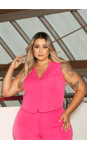 Colete-Alfaiataria-Venetta-Plus-Size-PINK Colete-Alfaiataria-Venetta-Plus-Size-PINK