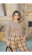 Calca-Skinny-Xadrez-Colcci-Plus-Size-XADREZ-BEGE Calca-Skinny-Xadrez-Colcci-Plus-Size-XADREZ-BEGE