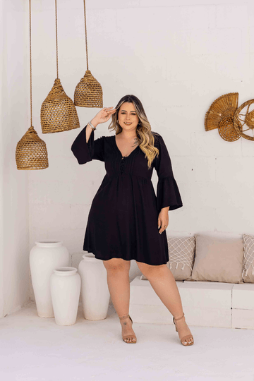 Vestido-Fada-Plus-Size-PRETO Vestido-Fada-Plus-Size-PRETO