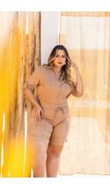Shorts-Alfaiataria-Slub-Armani-Bordado-Plus-Size-BEGE Shorts-Alfaiataria-Slub-Armani-Bordado-Plus-Size-BEGE