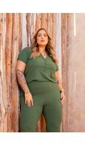 Blusa-Gola-Polo-Malha-Canelada-Plus-Size-VERDE