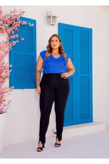 Calca-Skinny-Prada-Fenda-Frontal-Plus-Size-PRETO Calca-Skinny-Prada-Fenda-Frontal-Plus-Size-PRETO
