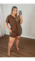 Pijama-Domenica-Manga-Curta-Plus-Size-ONCA-MARROM