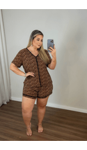 Pijama-Domenica-Manga-Curta-Plus-Size-ONCA-MARROM