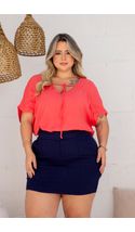 Blusa-Giulia-Decote-V-Franzido-Plus-Size-CORAL