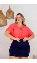 Blusa-Giulia-Decote-V-Franzido-Plus-Size-CORAL