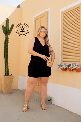 Shorts-Aquarela-Linho-Sustentavel-Plus-Size-PRETO