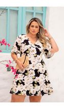 Vestido-Curto-Malha-Tropical-Fiorella-Plus-Size-FUNDO-PRETO-FLORES