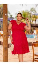 Vestido-Curto-Viscose-Marcia-Plus-Size-POA-FUNDO-VERMELHO