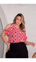 Blusa-Manga-Morcego-Amarracao-Plus-Size-ESTAMPA-FUNDO-VERMELHO Blusa-Manga-Morcego-Amarracao-Plus-Size-ESTAMPA-FUNDO-VERMELHO