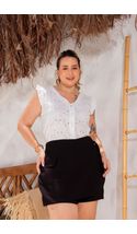 Blusa-Laise-Com-Botao-Plus-Size-BRANCO Blusa-Laise-Com-Botao-Plus-Size-BRANCO