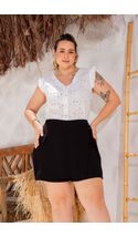 Blusa-Laise-Com-Botao-Plus-Size-BRANCO Blusa-Laise-Com-Botao-Plus-Size-BRANCO