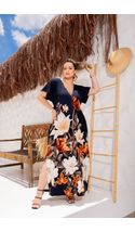 Vestido-Longo-Gisele-Malha-Barrado-Plus-Size-FLOR-FUNDO-PRETO-BARRADO