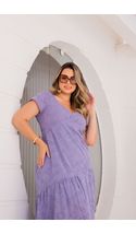 Vestido-Longo-Laise-Recortes-Plus-size-AZUL Vestido-Longo-Laise-Recortes-Plus-size-AZUL