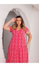 Vestido-Longo-Laise-Recortes-Plus-Size-VERMELHO