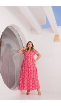 Vestido-Longo-Laise-Recortes-Plus-Size-VERMELHO