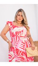 Vestido-Longo-Adriele-Entremeio-Plus-Size-FUNDO-ROSA-ESTAMPA-VERMELHA