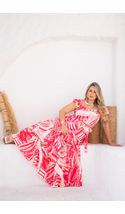 Vestido-Longo-Adriele-Entremeio-Plus-Size-FUNDO-ROSA-ESTAMPA-VERMELHA