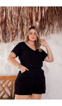 Blusa-Maya-Nervuras-Viscose-Plus-Size-PRETO Blusa-Maya-Nervuras-Viscose-Plus-Size-PRETO