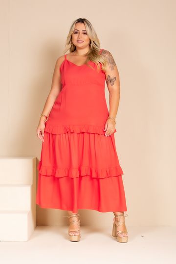Vestido-Longo-Babado-Emily-Plus-Size-VERMELHO Vestido-Longo-Babado-Emily-Plus-Size-VERMELHO