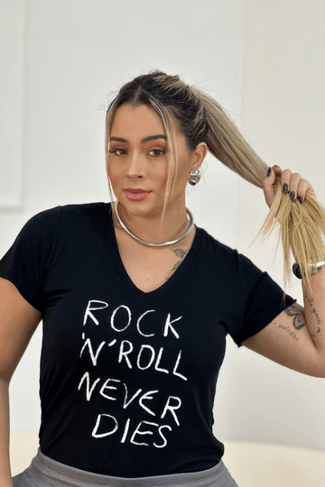 T-Shirt-Jaqueline-Silk-Rock-Plus-Size-PRETO T-Shirt-Jaqueline-Silk-Rock-Plus-Size-PRETO